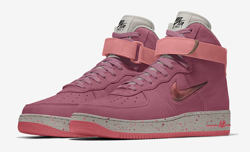 Nike Air Force 1 High ružičaste tenisice 1