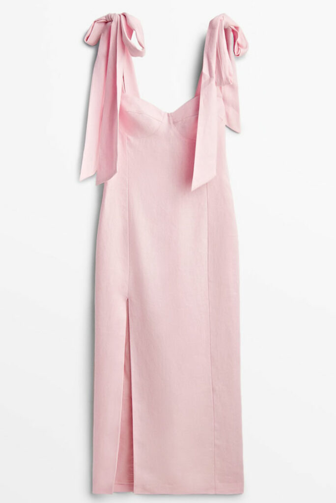 Massimo Dutti ružičasta haljina 3