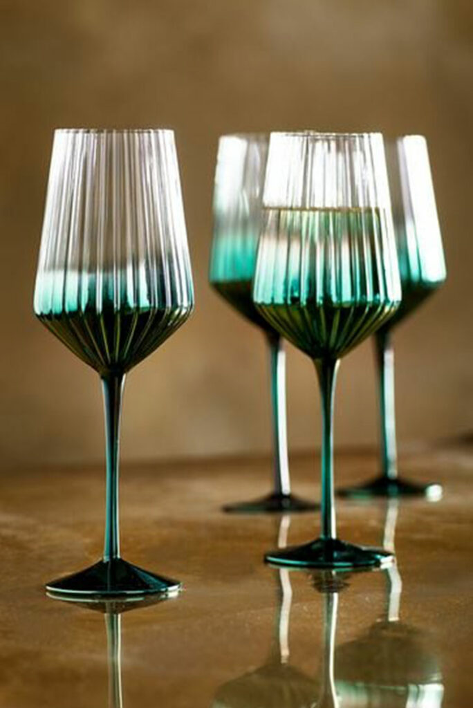 Smaragdno zelene čaše Next