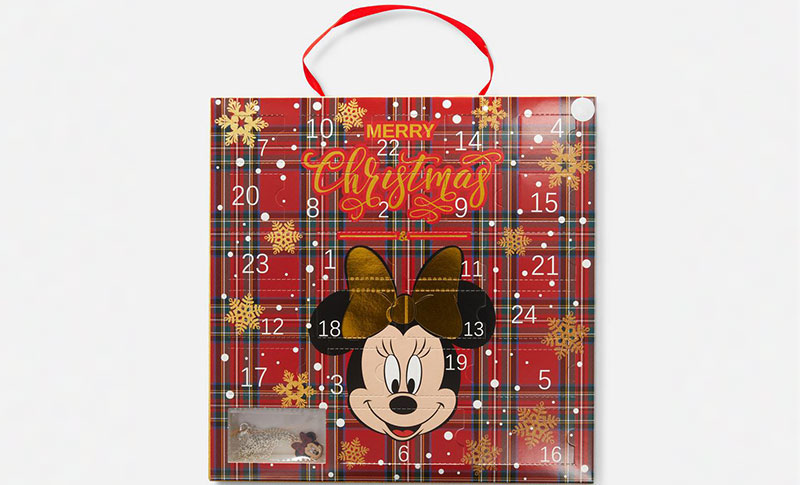 minnie mouse adventski kalendar