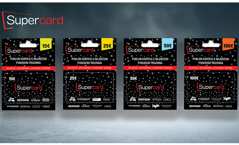 Sloboda izbora – SuperCard poklon kartica