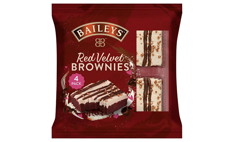 Baileys Red Velvet brownies