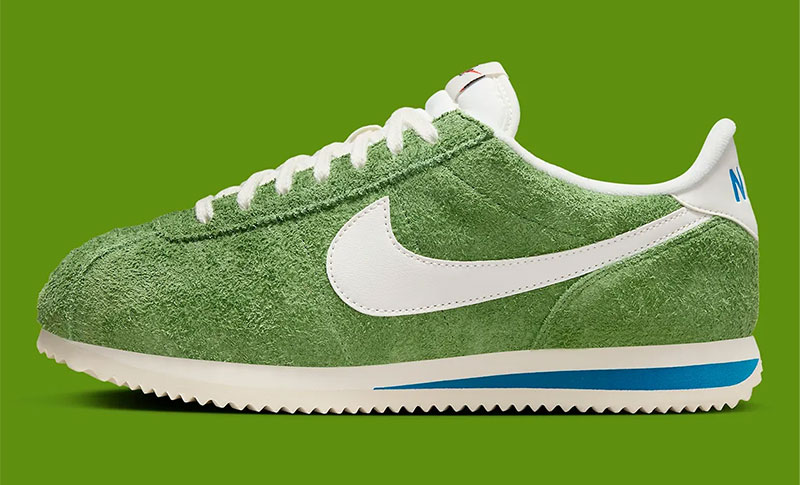 Nike Cortez brušena koža zelena boja