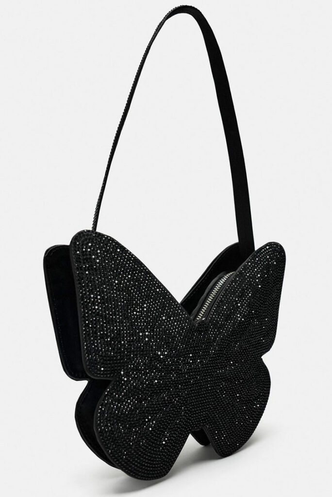 Zara torbica u obliku leptira 2